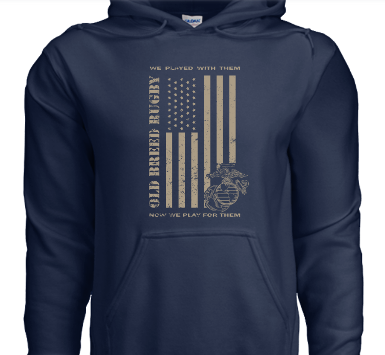 Old Breed Flag Hoodie