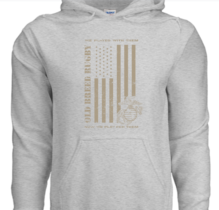 Old Breed Flag Hoodie