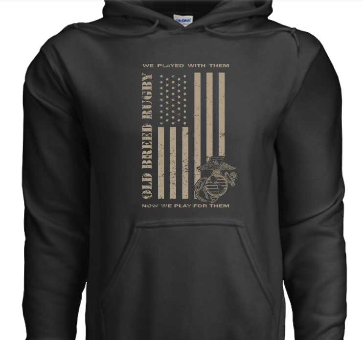 Old Breed Flag Hoodie