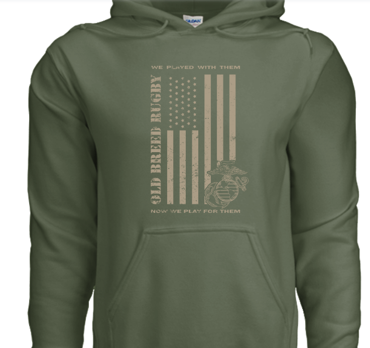 Old Breed Flag Hoodie