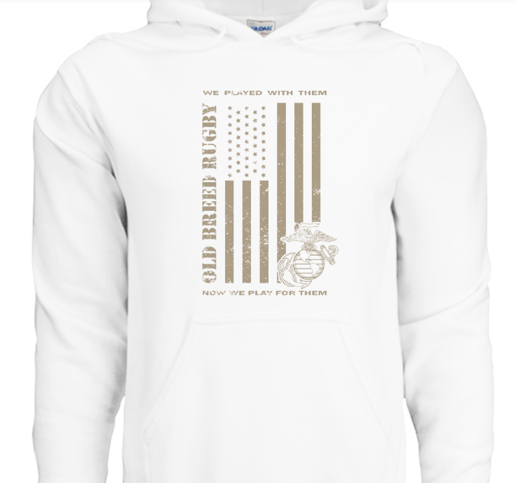 Old Breed  Flag Hoodie