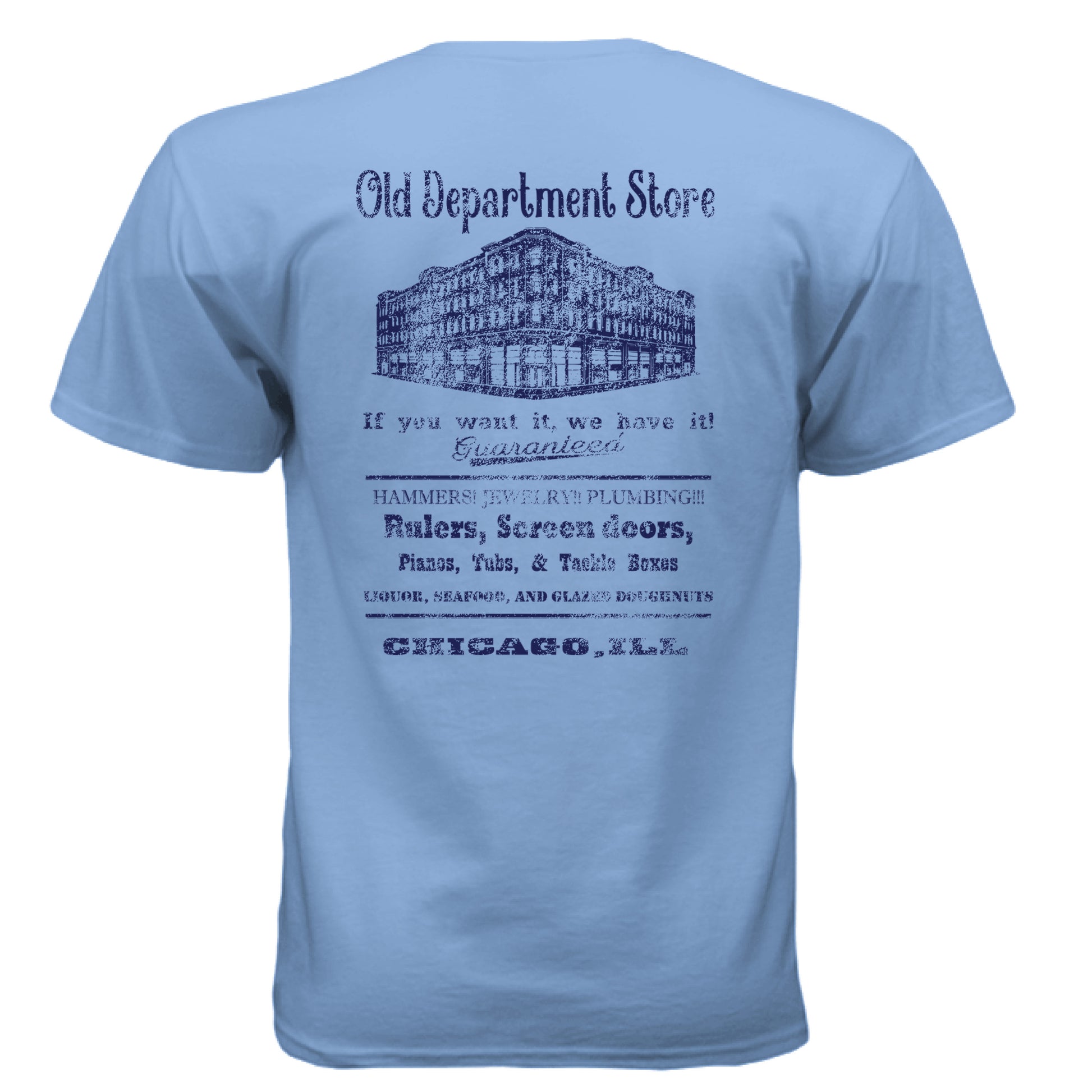 COLUMBIA BLUE - BACK